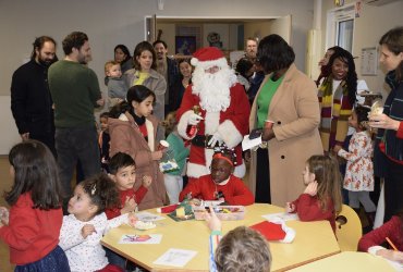 PÈRE NOËL DANS LES ÉCOLES ET CENTRES DE LOISIRS